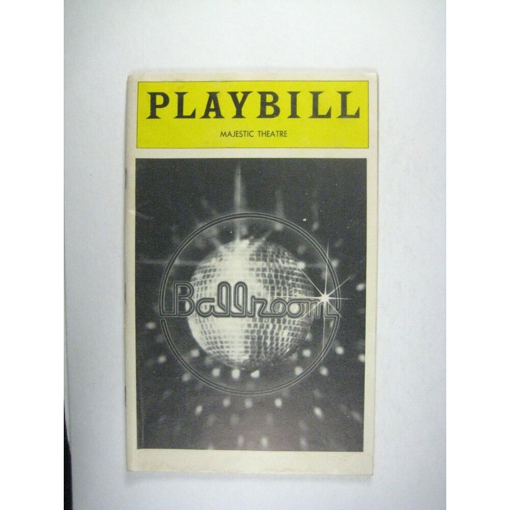 Ballroom Playbill January 1979 Michael Bennett Dorothy Louden Vincent Gardenia